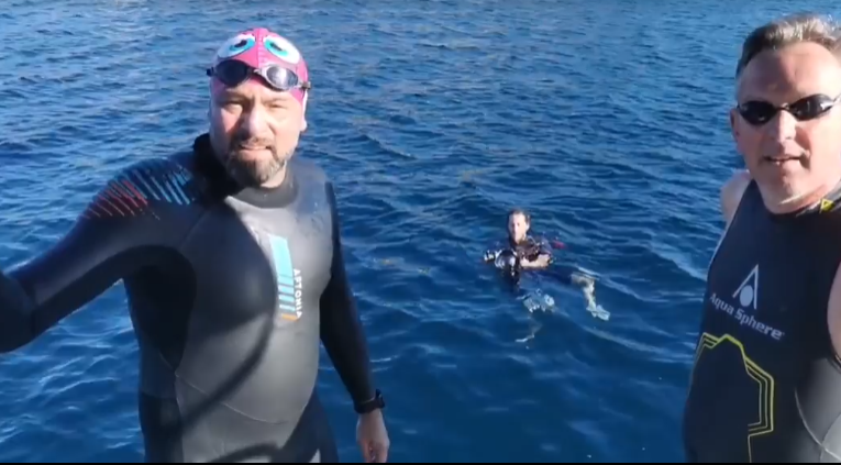 Ribafish za nekoliko sati preplivao od Prvića do Kaprija i uspješno odradio najdužu dionicu projekta RokOtok