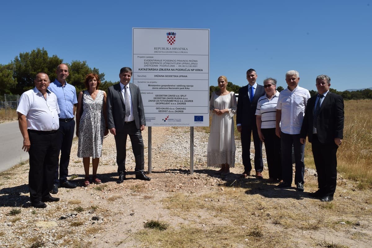 Nacionalni park Krka: Svečano otvoreni radovi katastarske izmjere 