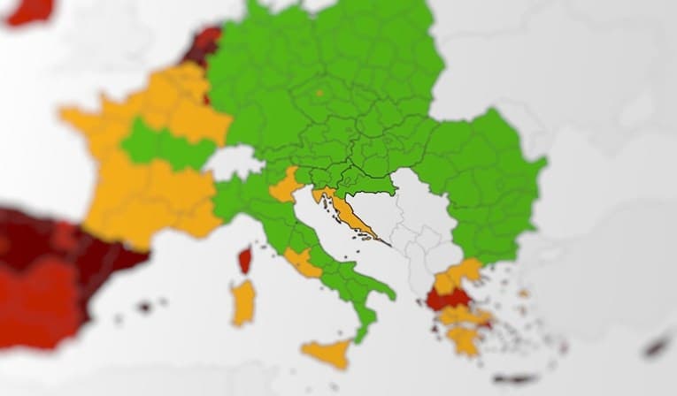 Jadran i dalje narančast, stanje u Europi dosta se promijenilo: Najgore Španjolska i Portugal