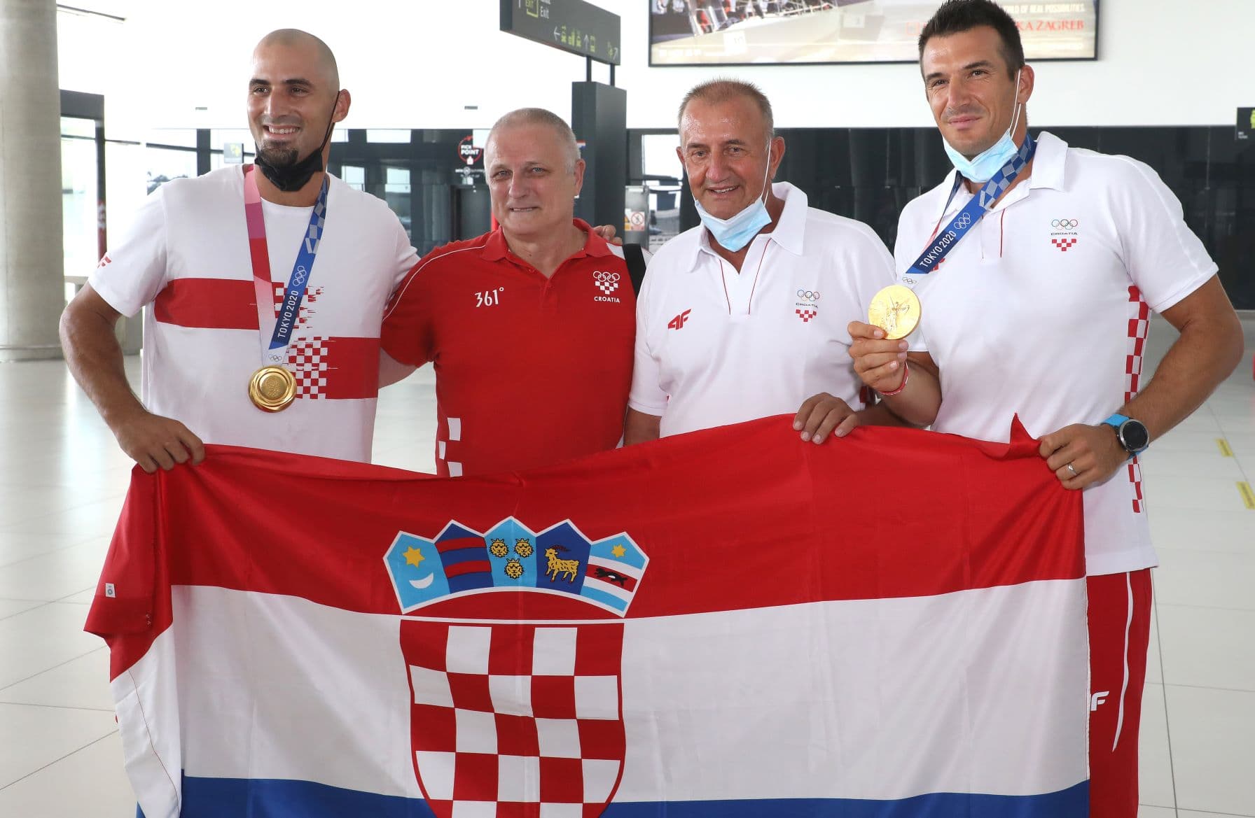 Hrvatska dočekala Olimpijce: Stigli braća Sinković, Nikola Bralić i judo reprezentacija