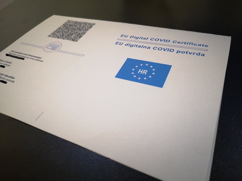 Mijenjaju se podaci na covid potvrdama: Provjerite što će biti drugačije i hoćete li morati po novu 