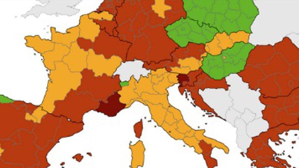 ECDC objavio novu koronakartu, Hrvatska i dalje cijela u crvenom 
