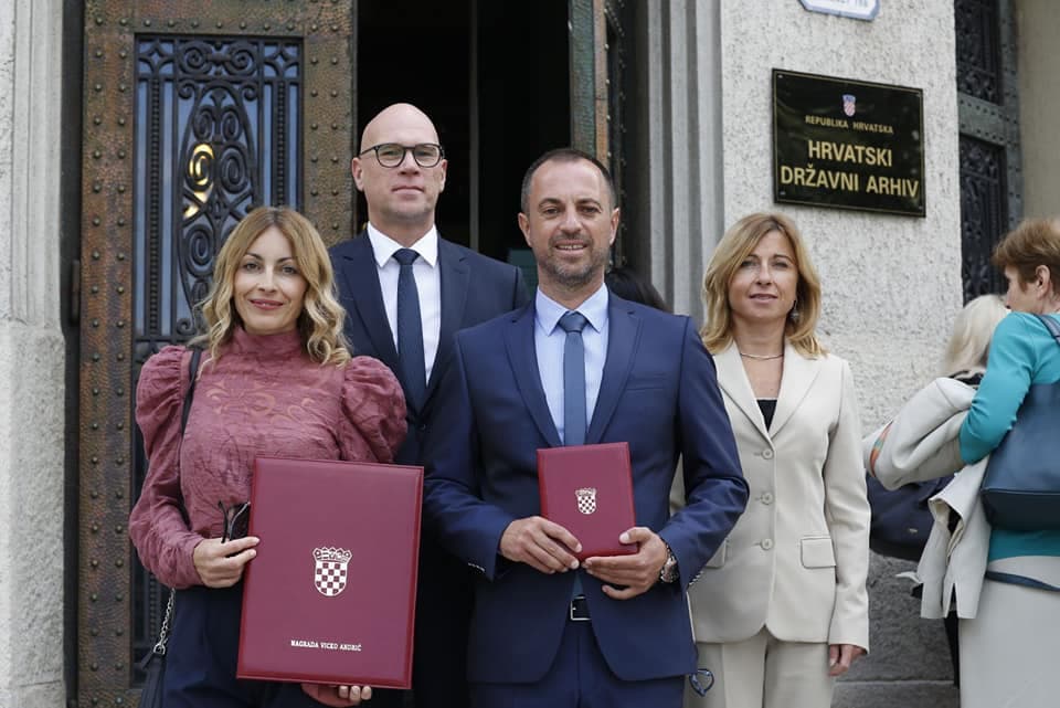 Društvu Juraj Dalmatinac uručena 'Nagrada Vicko Andrić' 