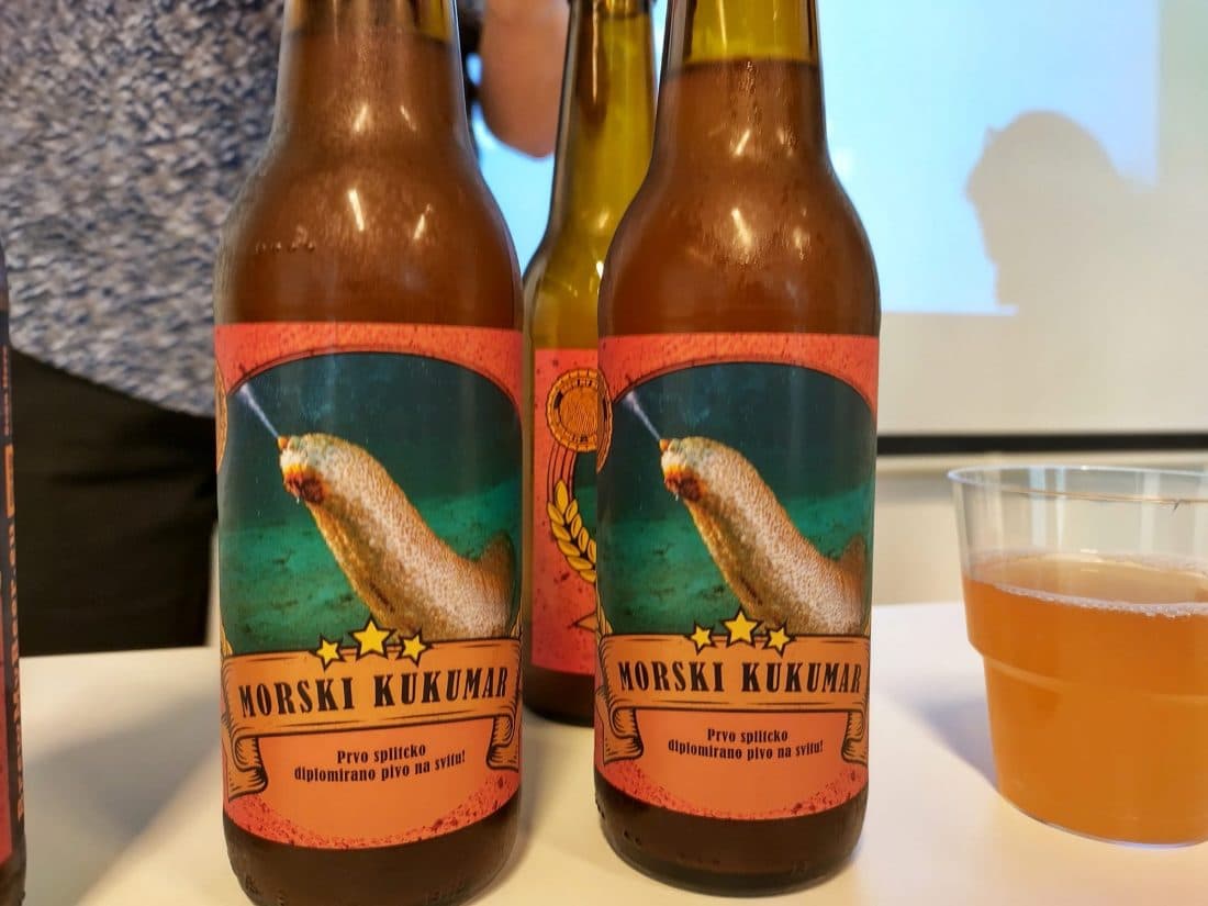 Morski kukumar: Splitski student proizveo pivo od kvasca iz mora