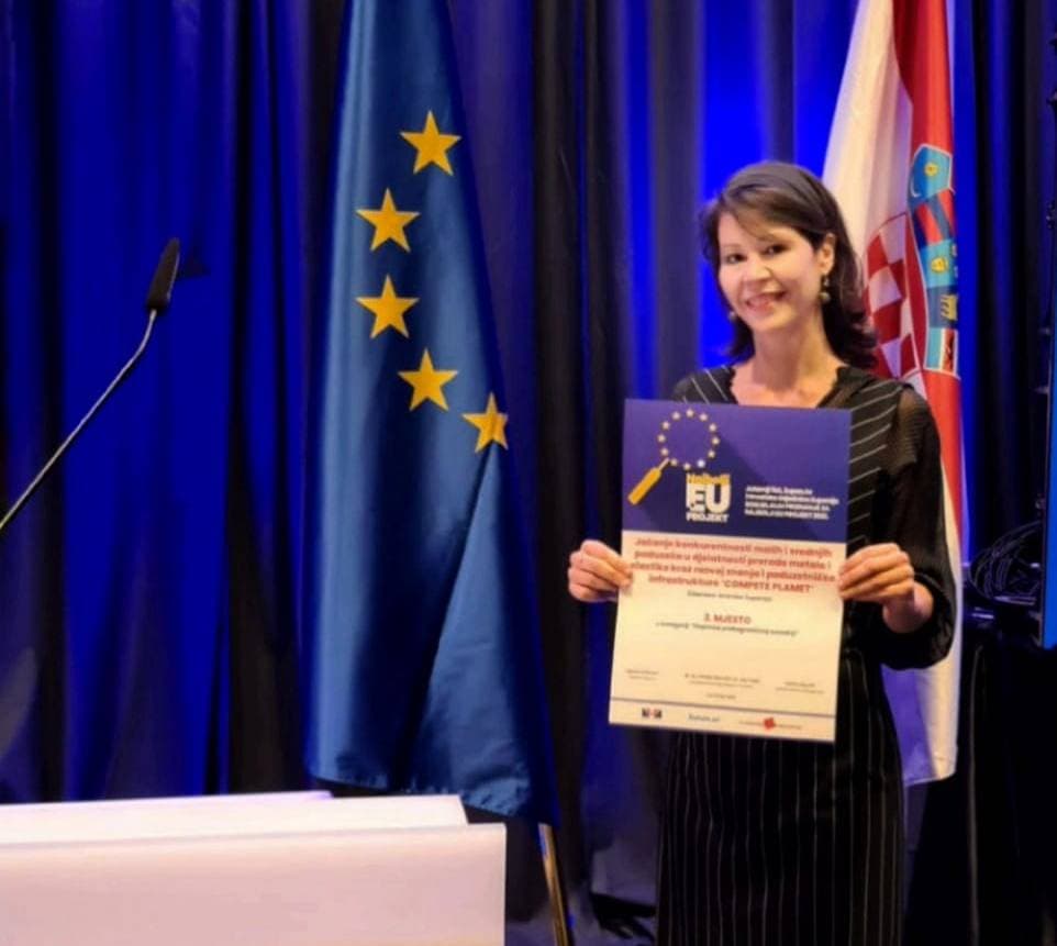 Razvojna agencija ŠKŽ dobila nagradu za projekt 'Compete Plamet'