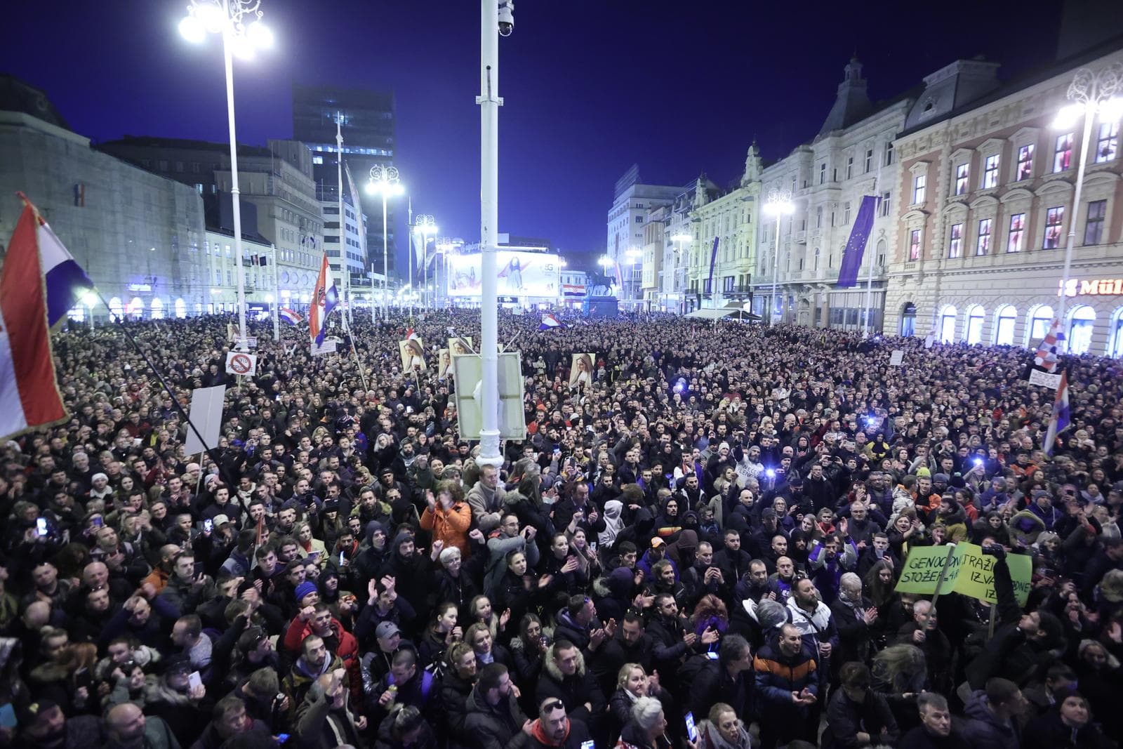 Program za brojanje ljudi procijenio koliko je bilo prosvjednika u Zagrebu, evo brojki 