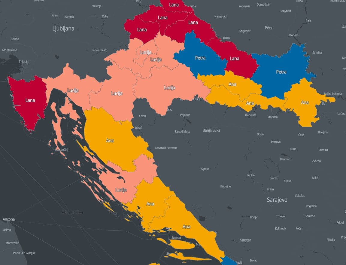 Otkrijte koje je najčešće ime vaše generacije 