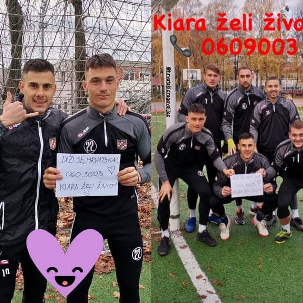 Potez nogometaša Šibenika pokrenuo i druge: Petković, Roca i Hrvatski dragovoljac pozvali na pomoć Kiari 