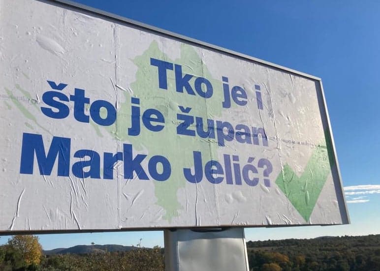 Po županiji postavljeni zanimljivi billboardi, Jelić: ‘Nemam komentara’