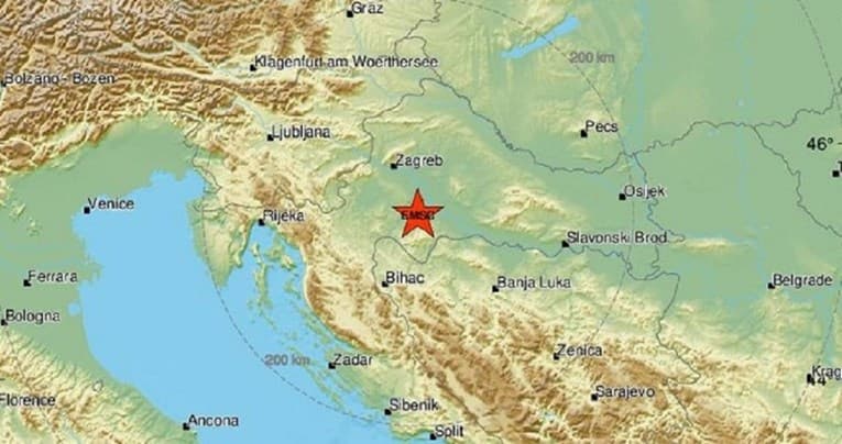 Još jedan potres kod Petrinje: Uređaji izmjerili magnitudu 2,5