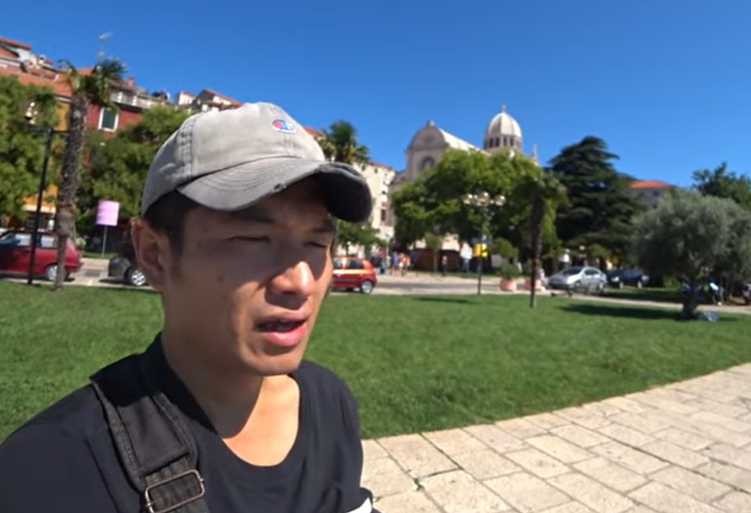 Pogledajte slučajan susret japanskog biciklista i njemačke biciklistice prošlog ljeta u kalelargi