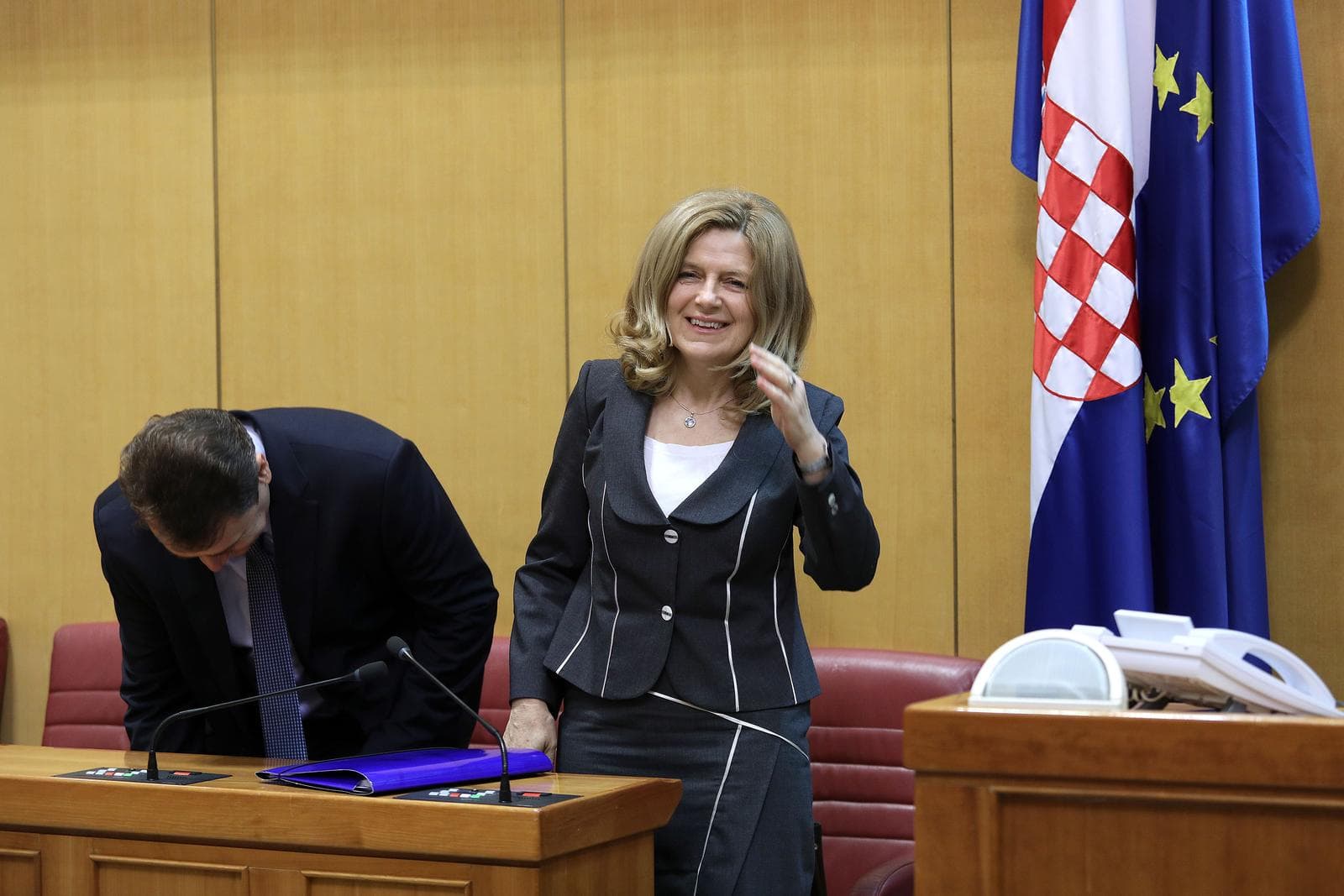 Dunja Magaš privremeno umjesto uhićenog Horvata, bila je državna tajnica u njegovom ministarstvu
