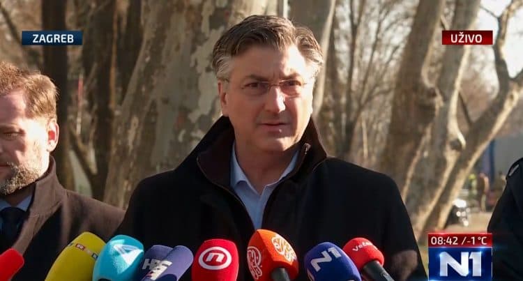 Plenković o padu drona: 'Ovo je čista prijetnja, to više ne možemo tolerirati'