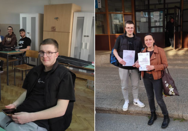 Kristijan Sladoljev, učenik Medicinske škole Šibenik, među najboljim je srednjoškolcima fizioterapeutima u državi