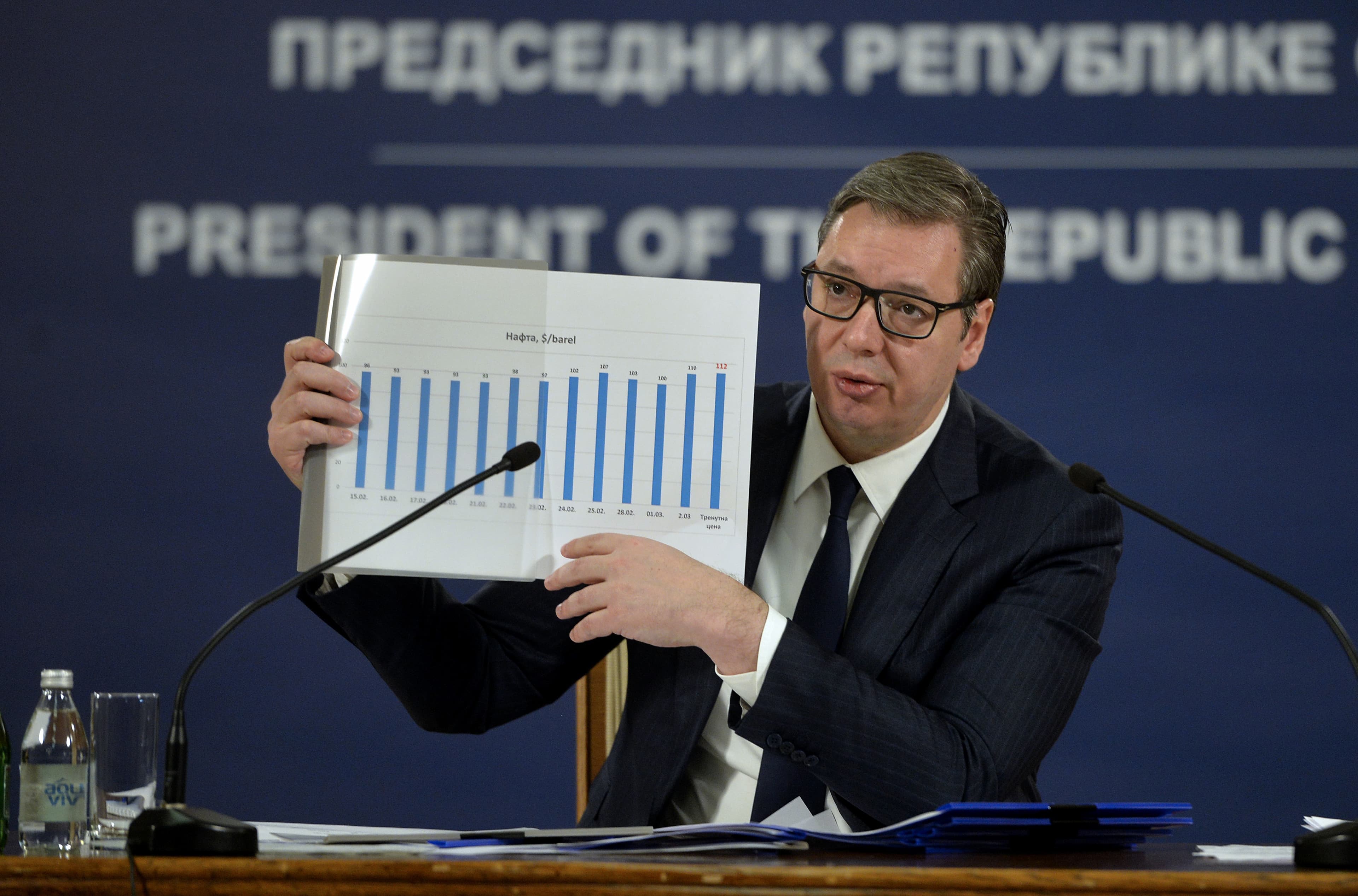 Vučić kaže da će problem isporuke nafte rješavati s Hrvatskom i EU-om 