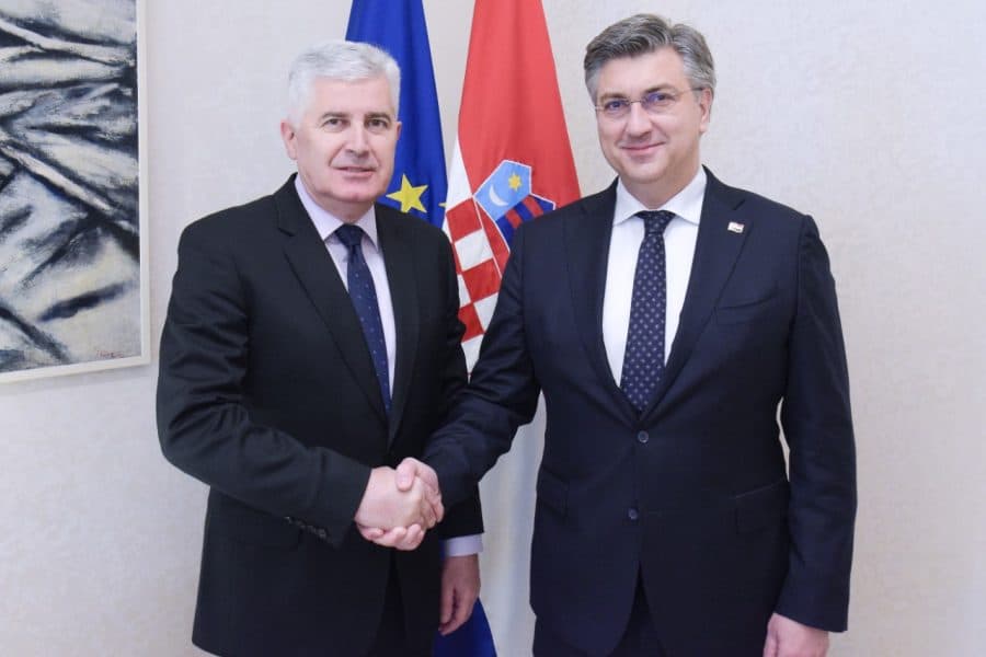 Premijer Plenković: 'SAD i EU spremni posredovati između Hrvata i Bošnjaka'