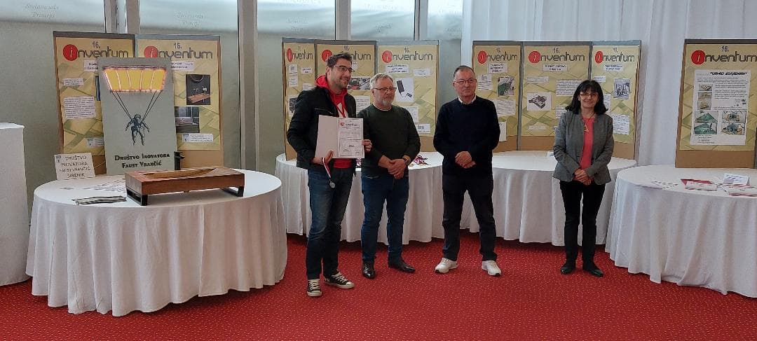 Drveni umivaonik i ultra tanke svjetleće reklame donijeli medalje šibenskom Društvu inovatora  