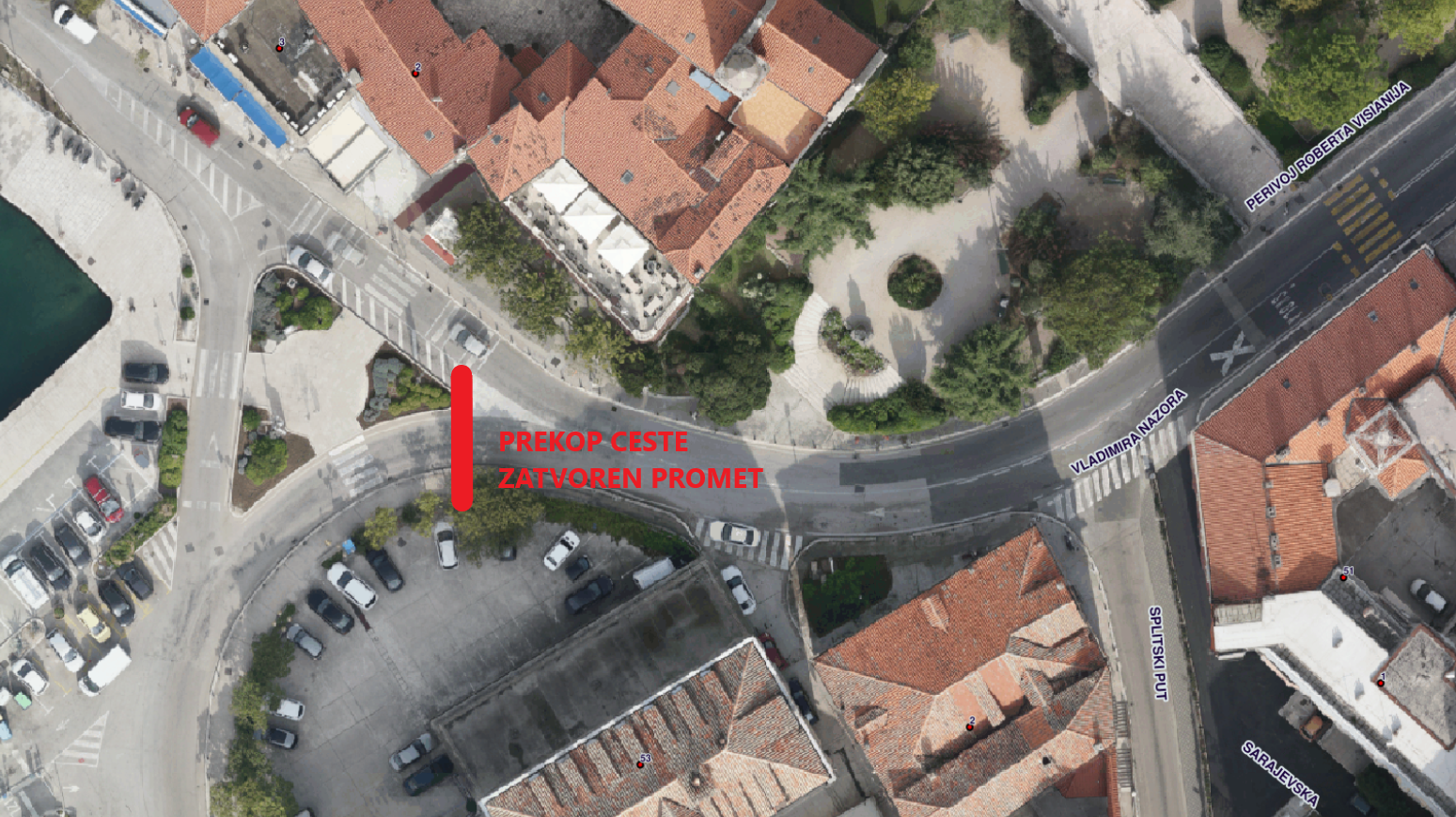 U četvrtak posebna regulacija prometa na početku rive
