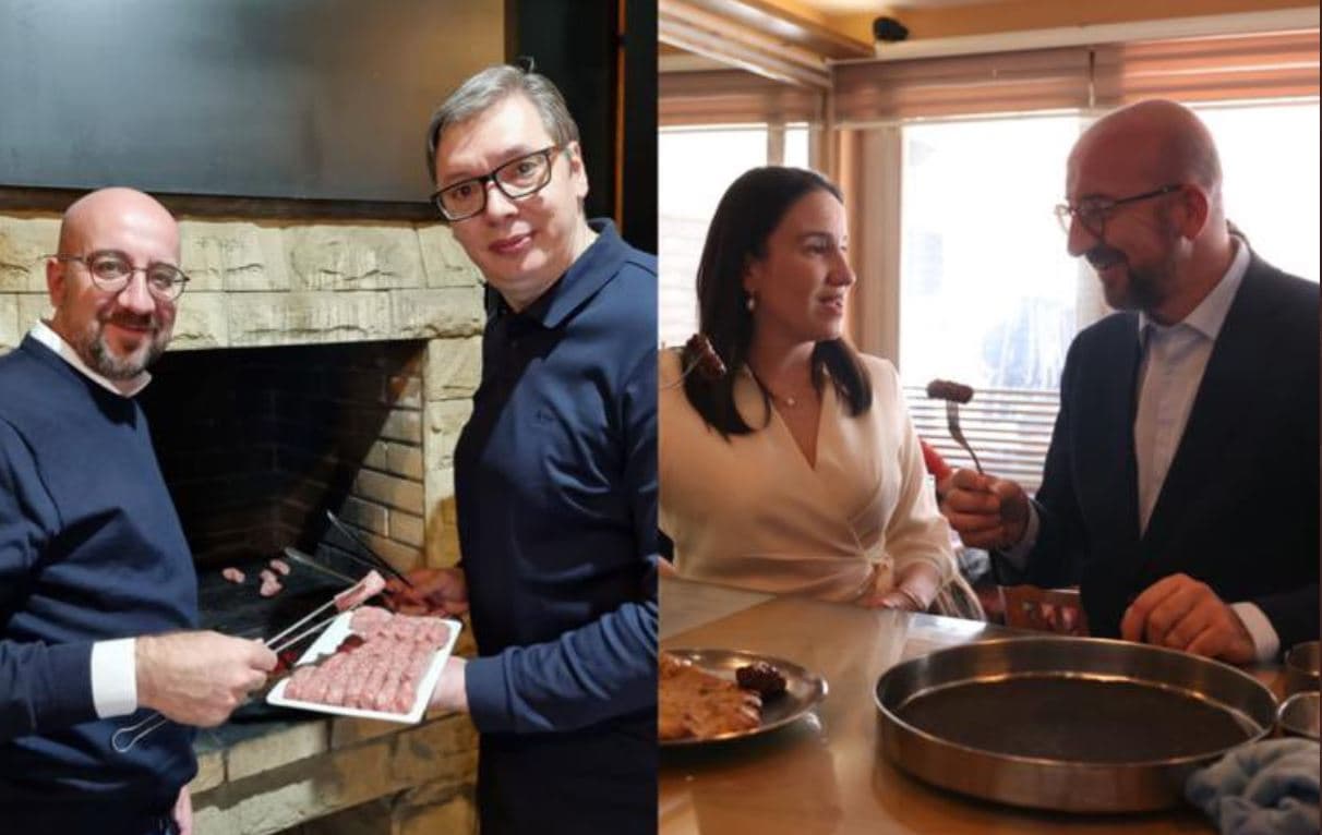 Charles Michel probao ćevape u Beogradu i Sarajevu pa se 'ogradio': Ne pitajte koji su bolji!