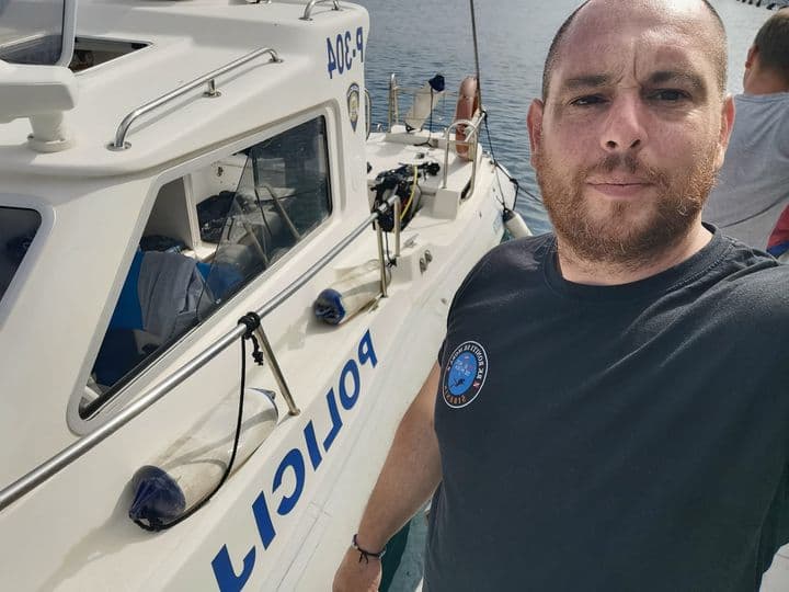Tijekom čišćenja podmorja u kanalu sv. Ante pronađena još jedna bomba: 'Odmah smo pozvali policiju'    