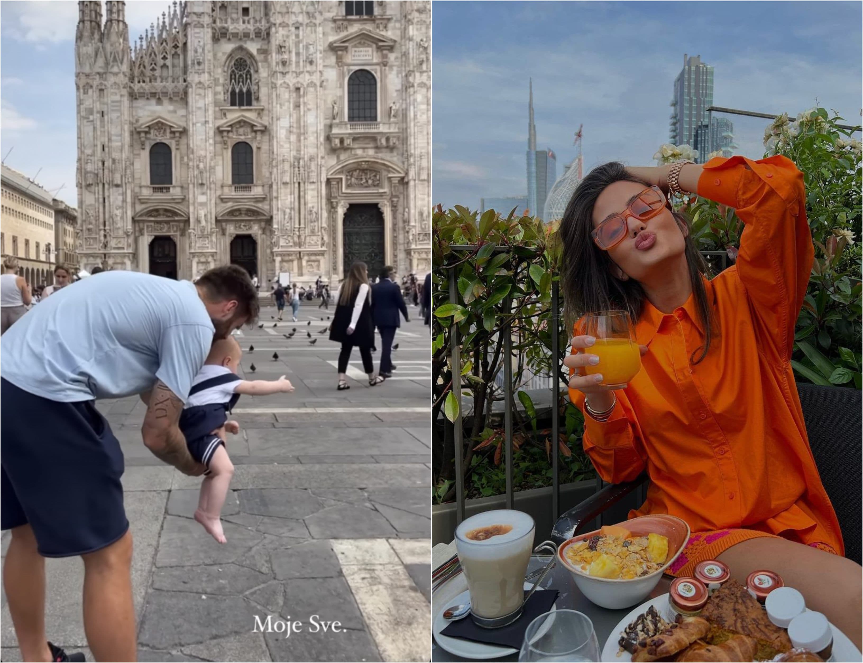 Duje, Adriana i Mauro odmaraju u Milanu prije velike svadbe koju su odgodili zbog pandemije
