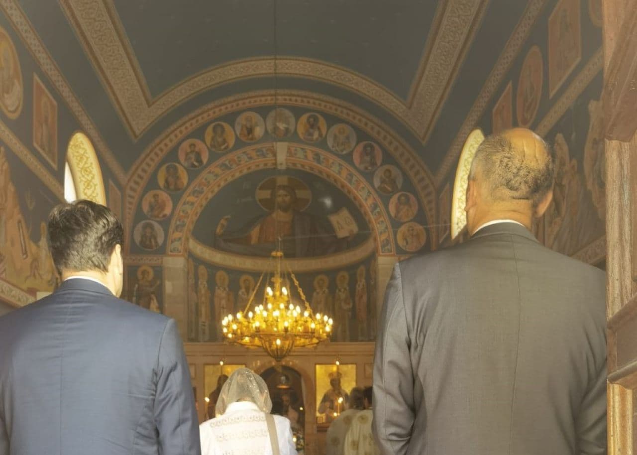 Župan Jelić u pratnji zamjenika na proslavi praznika Vaznesenja Gospodnjeg 