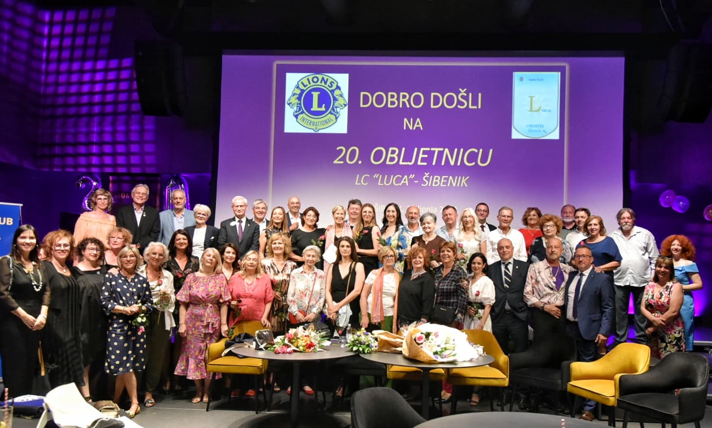 Lions klub Luca svečano i humanitarno proslavio svoju dvadesetu obljetnicu osnutka