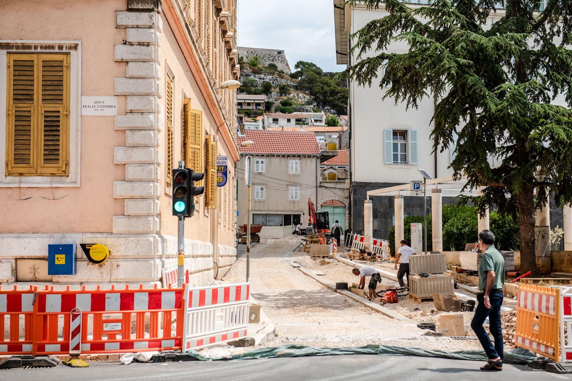 Radovi kod Krešimirovog doma kasnit će mjesec dana, trajat će do početka srpnja