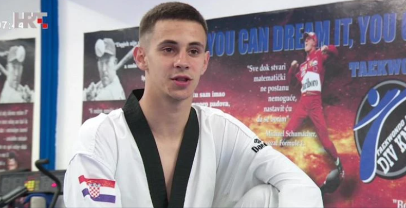 Uspio je sam protiv svih: Iako su roditelji otišli u Njemačku, Josip je u Kninu ostao zbog taekwondoa