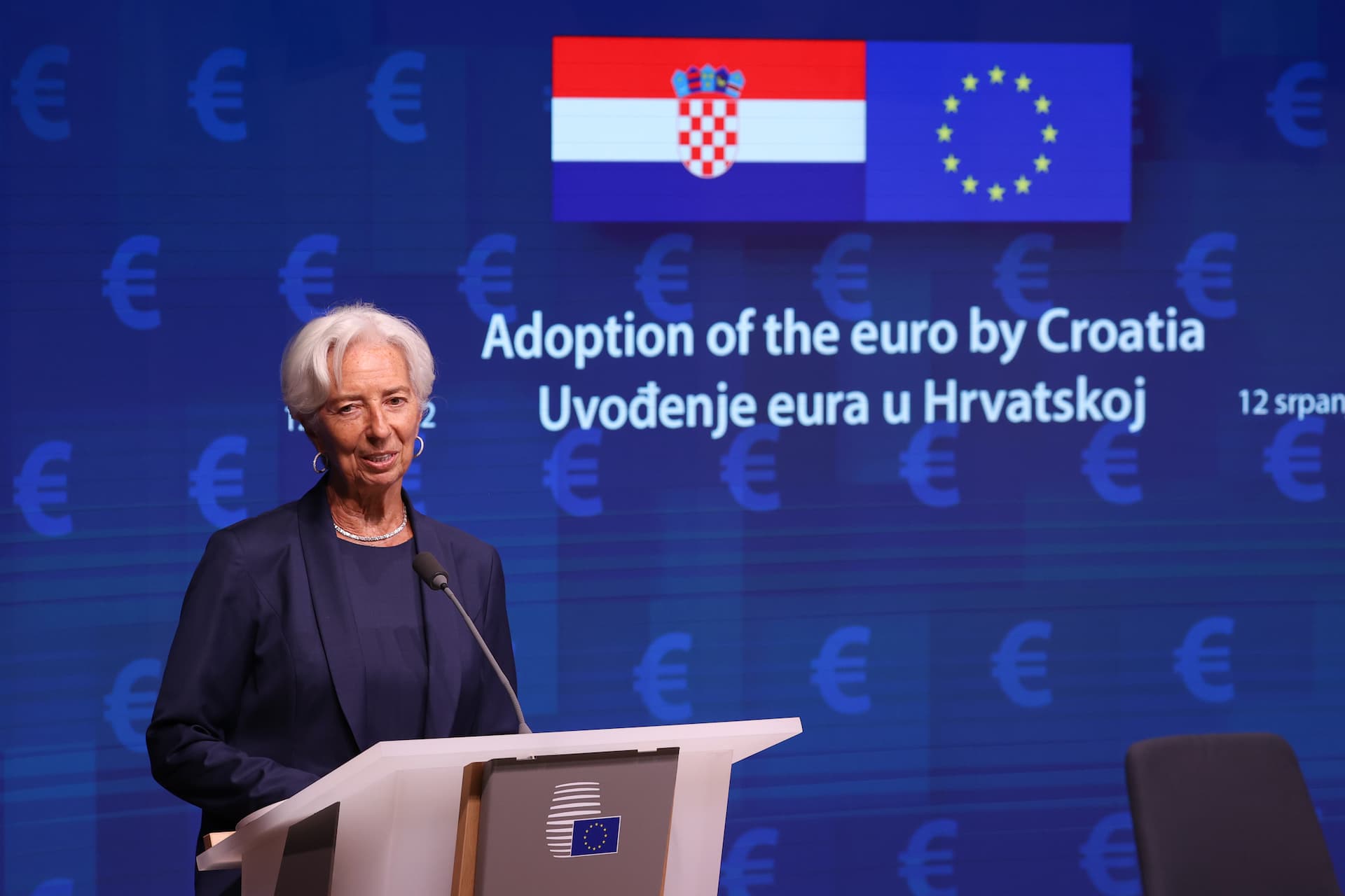 Šefica Europske središnje banke: Euro će u Hrvatskoj ublažiti posljedice krize