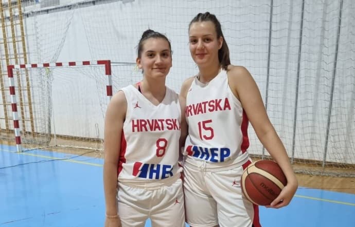 Šibenske košarkašice Ćuklin i Milković na juniorskom Europskom prvenstvu