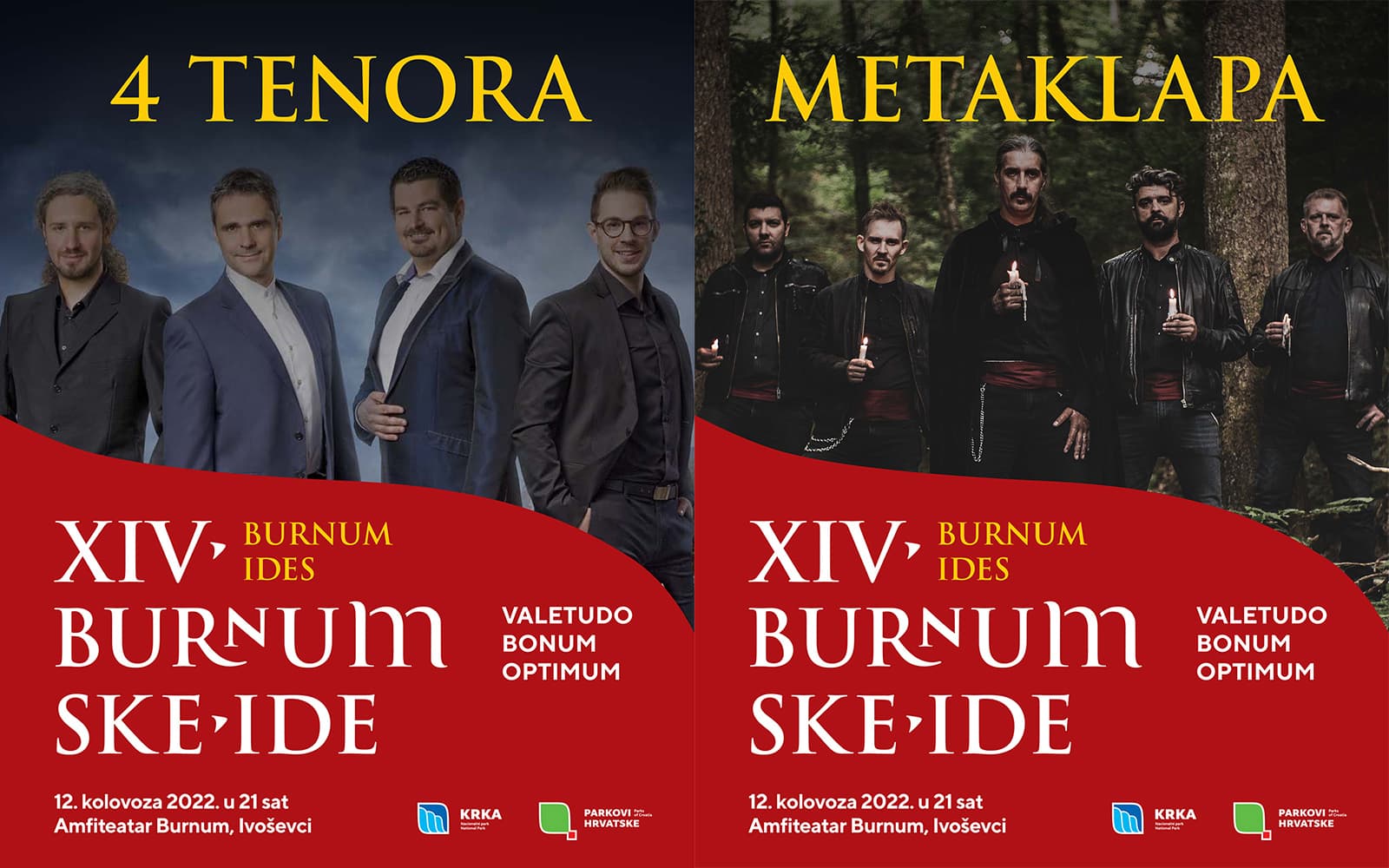 Ne propustite XIV. Burnumske Ide: Nastupaju 4 Tenora i Metaklapa! 