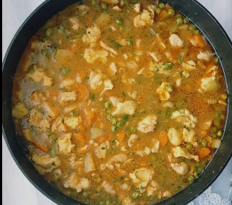 Recept za pileće varivo koje se jede s čipsom
