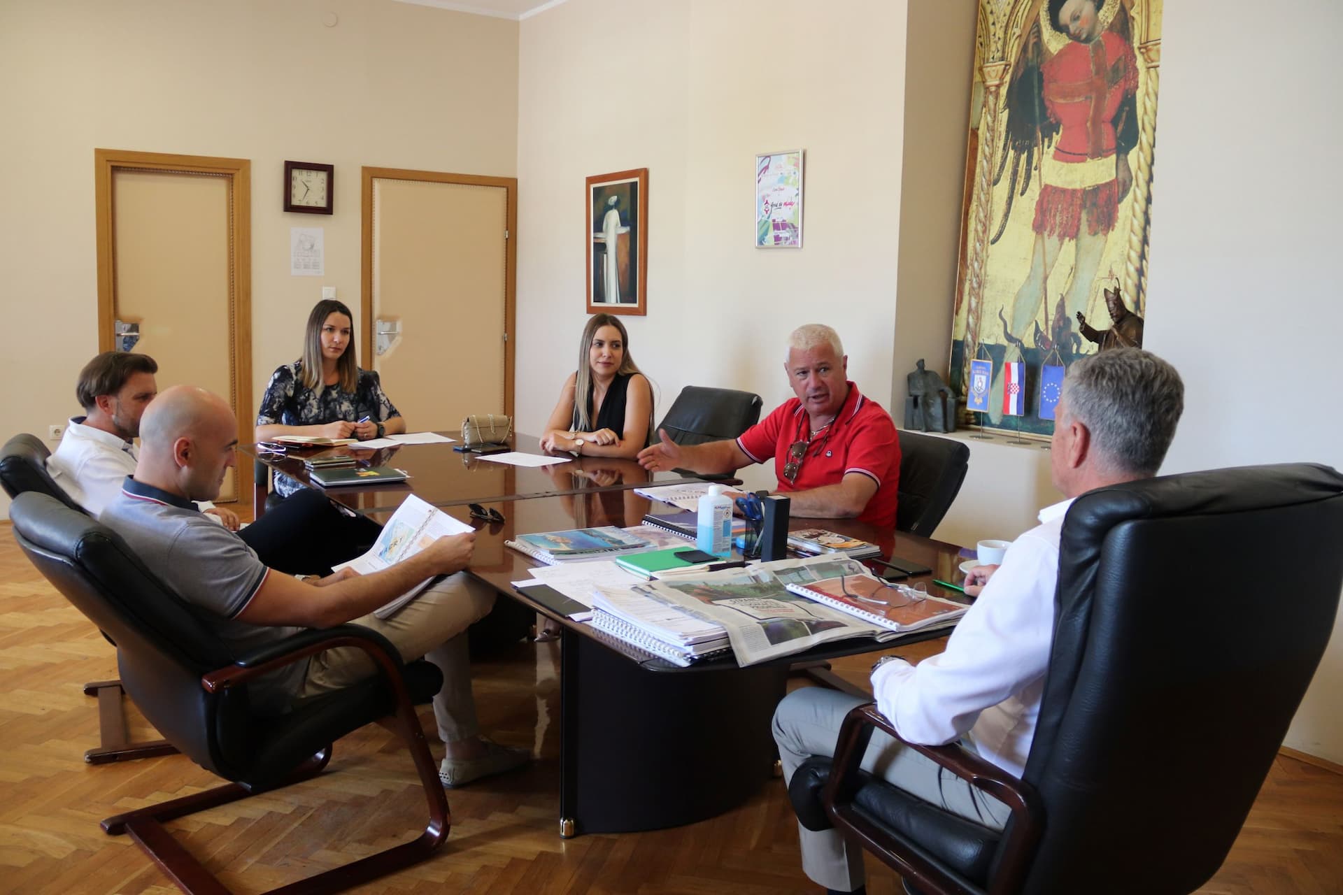 Kod gradonačelnika sastanak Koordinacije vijeća Urbanog područja Šibenika