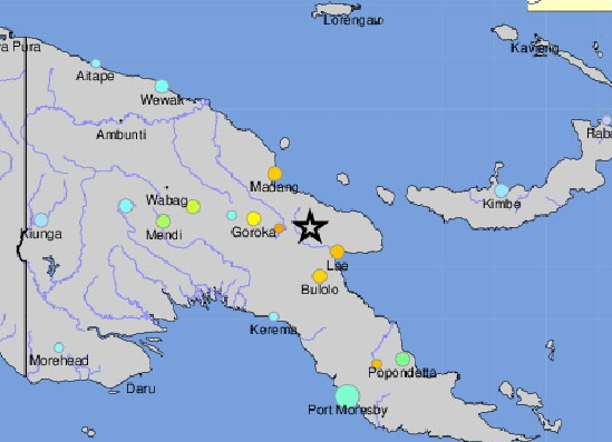 Najmanje petero mrtvih u potresu magnitude 7.6 na Papui Novoj Gvineji 