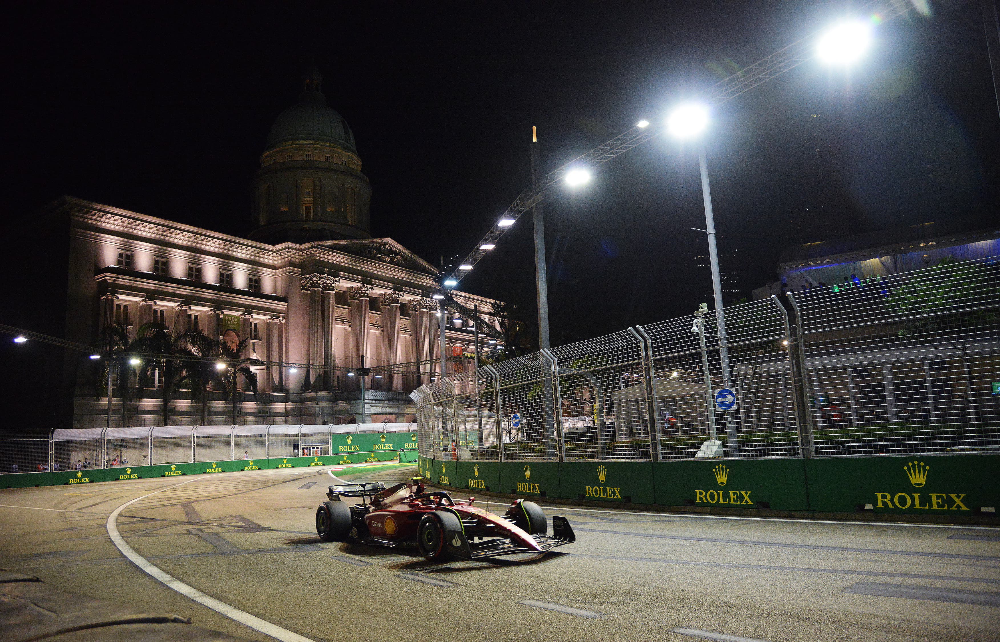 Sainz najbrži na drugom treningu Velike nagrade Singapura