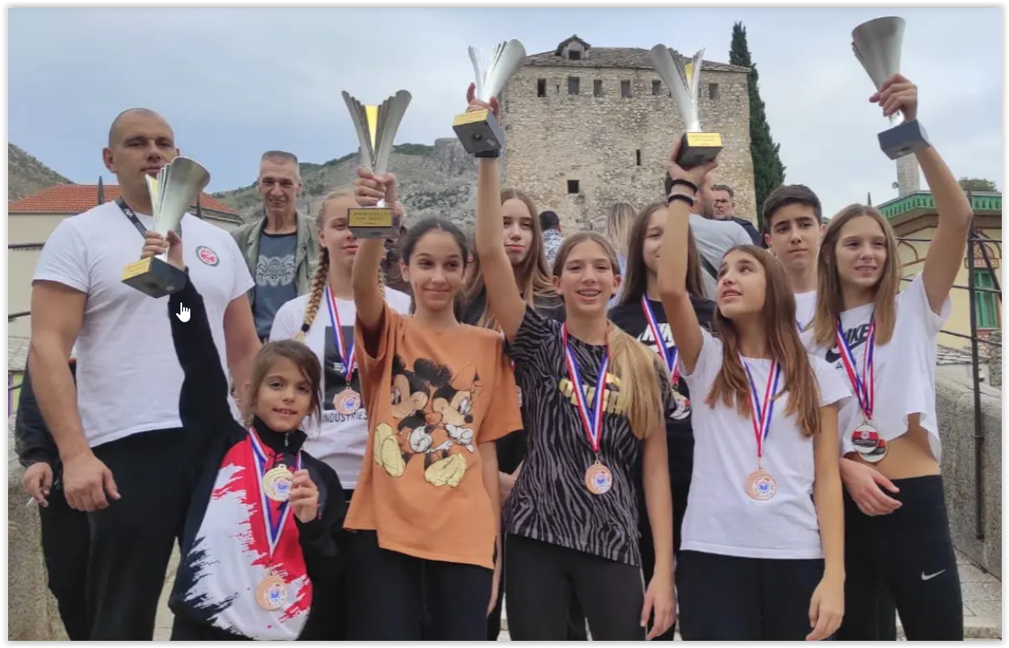 Novi uspjeh za Karate klub Šibenik 1066: 11 medalja na prvom Zrinjski kupu