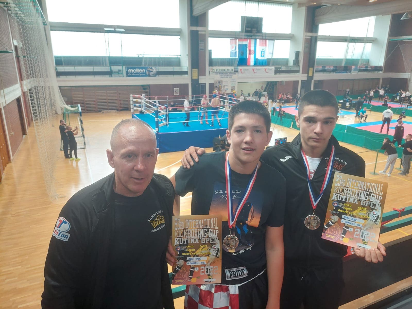 Uspjeh za Kickboxing klub Petar Krešimir IV.: Srebro za Roka Jurasa i Ivana Jurića 