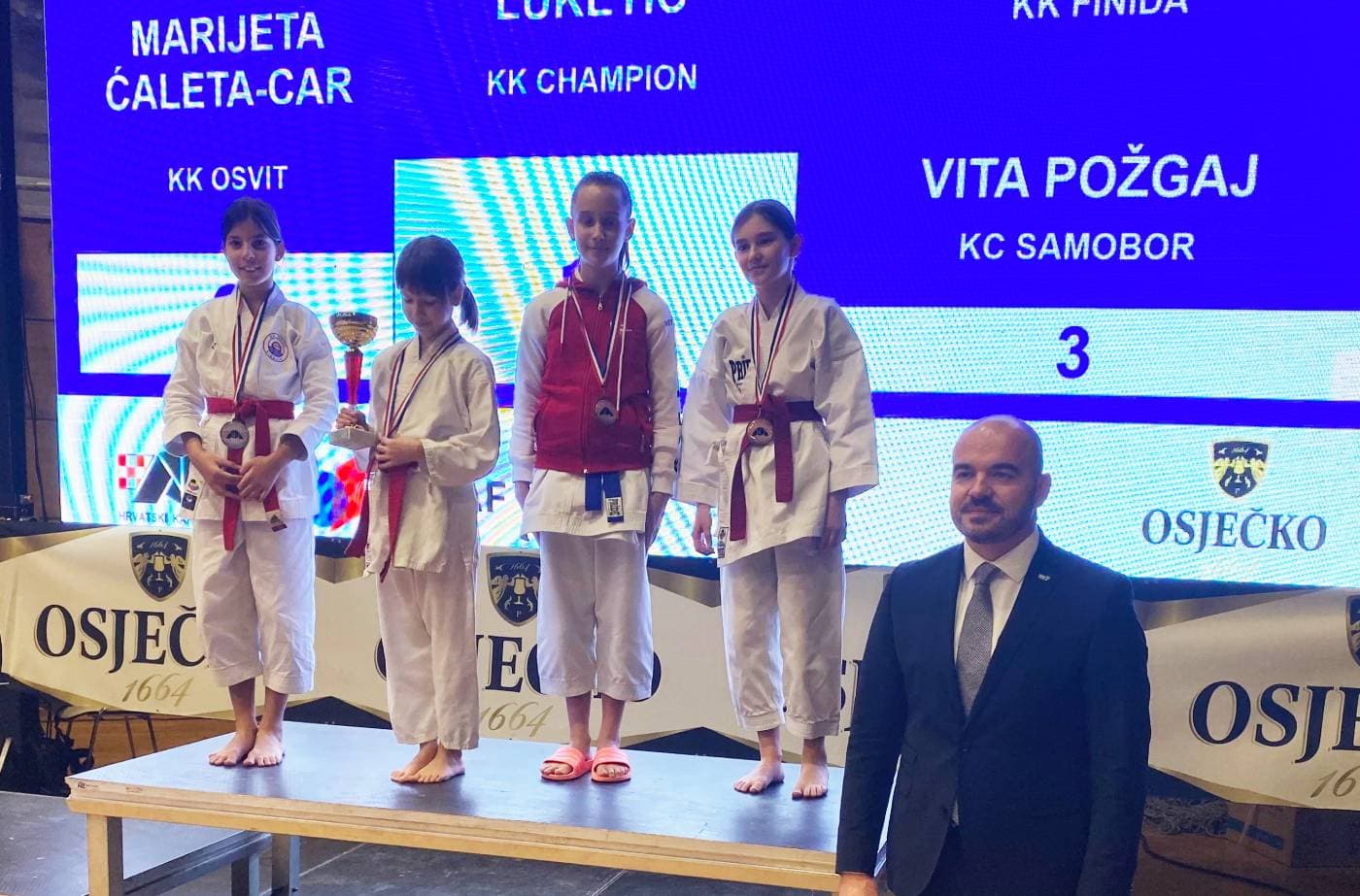 Marijeta Ćaleta-Car iz Osvita viceprvakinja Hrvatske u karateu!