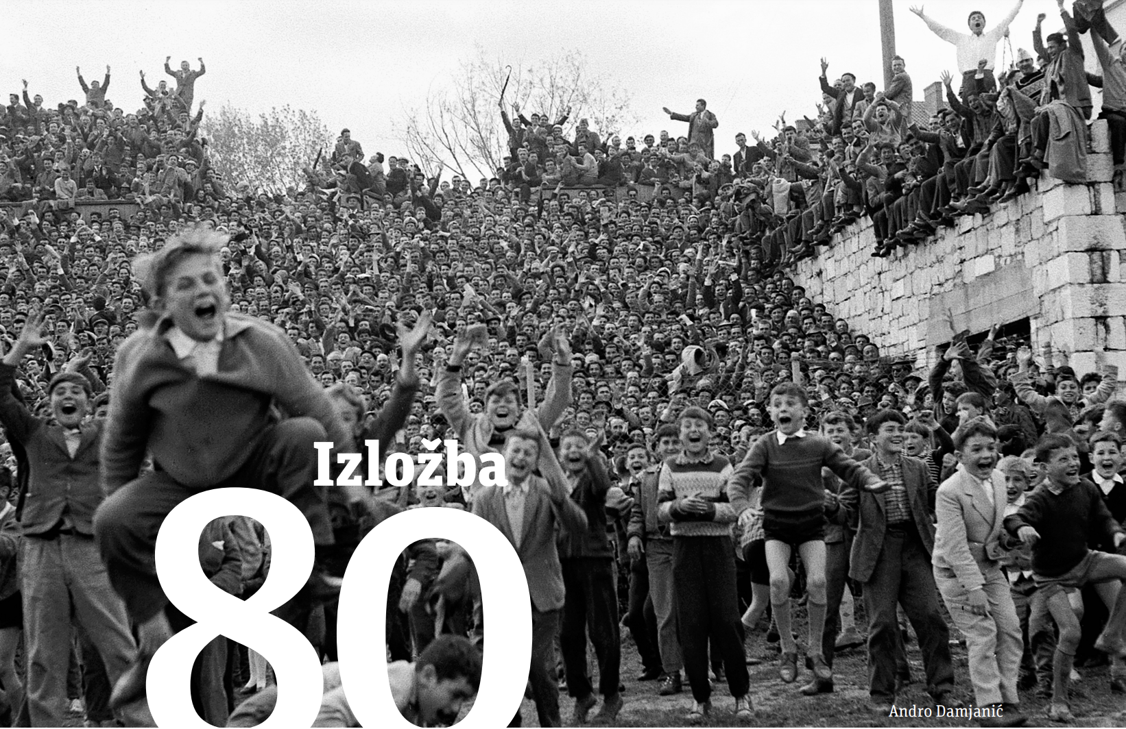 Izložbu '80 godina u objektivu' Slobodne Dalmacije od sutra pogledajte u knjižnici