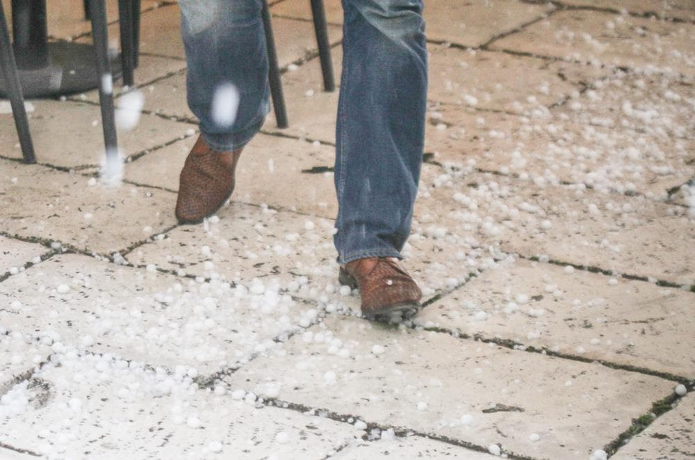 Nevrijeme pogodilo središnju Istru, u Svetvinčentu led veličine lješnjaka