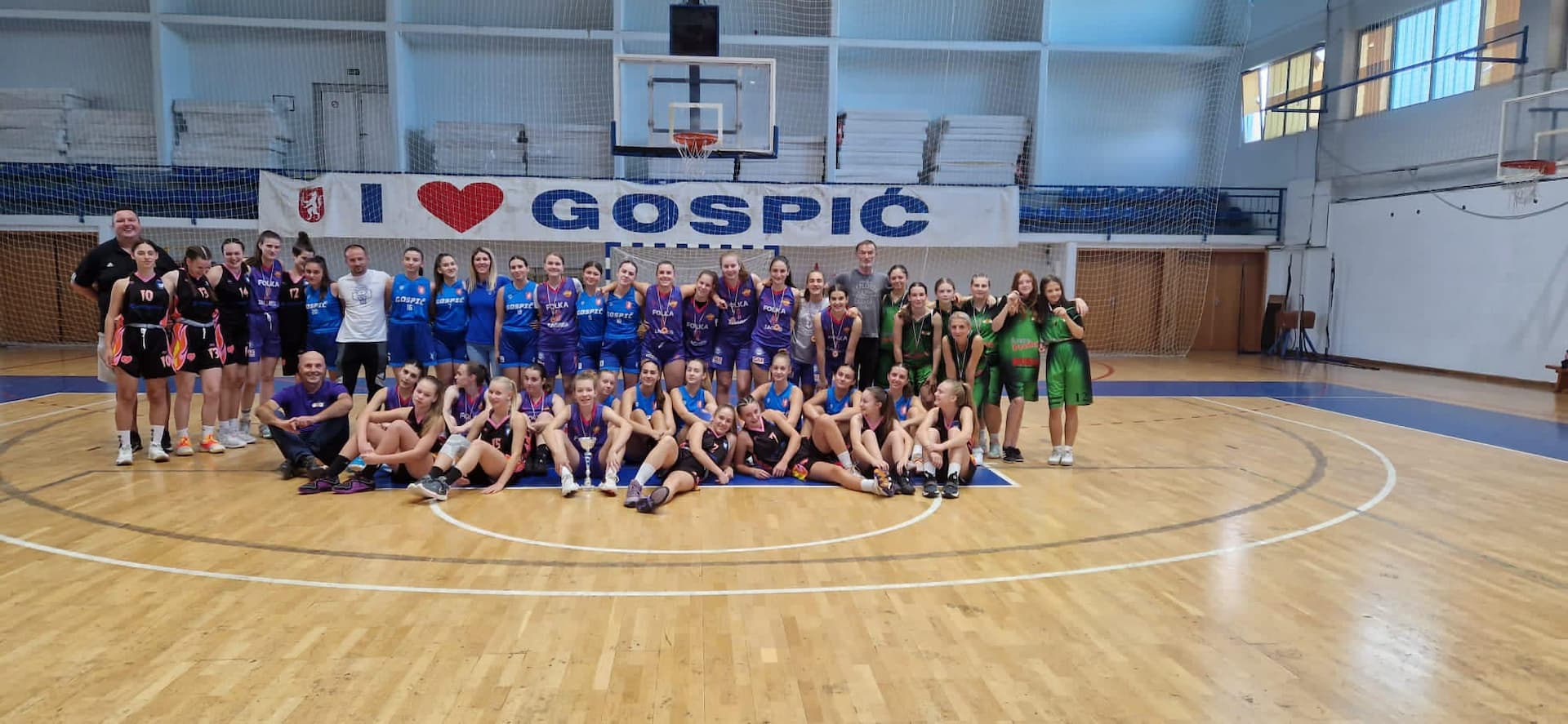 Turnir za U-17 kategoriju: Košarkašice Vodica najbolje u Gospiću