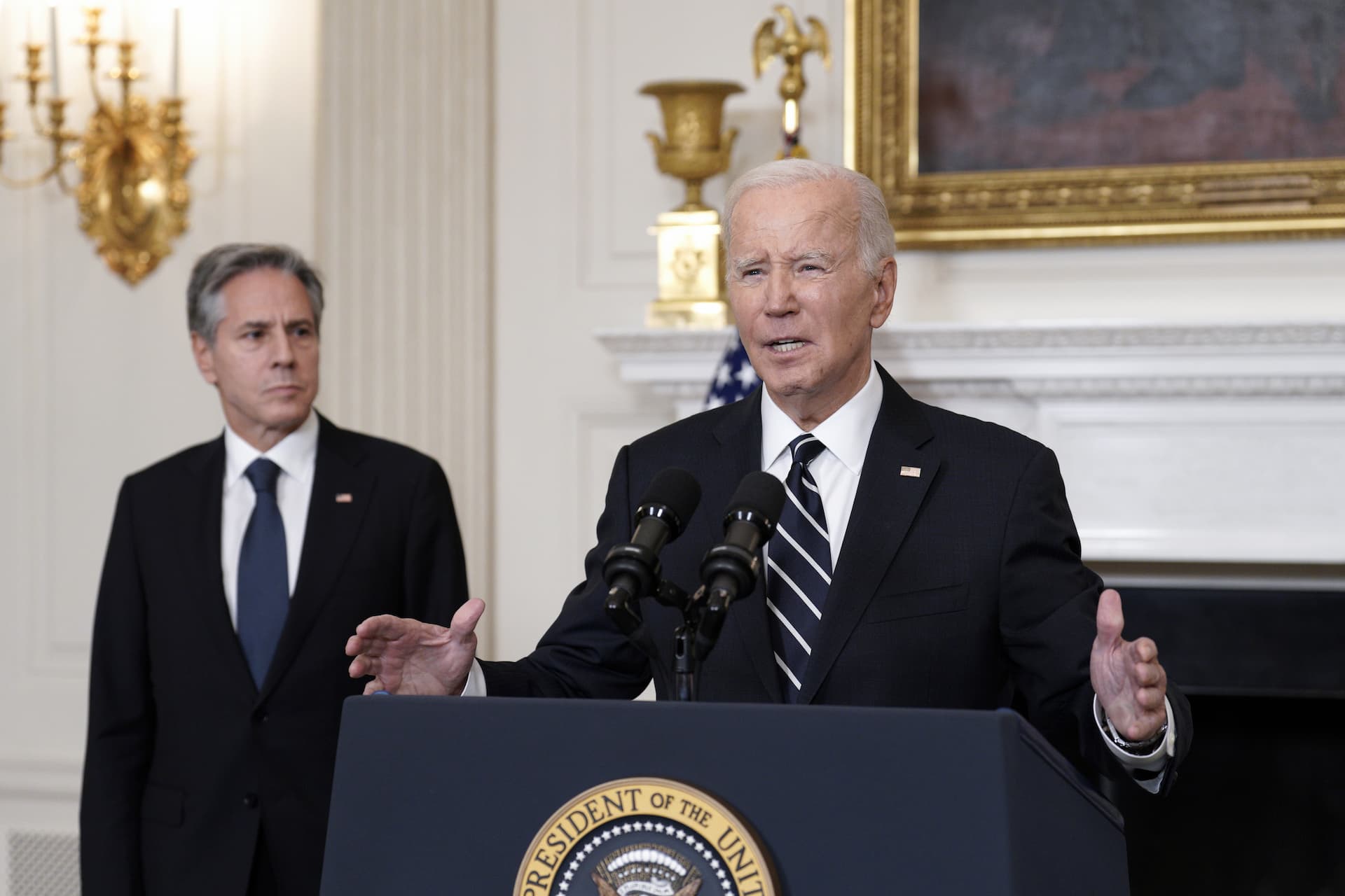 Biden: Hamas je hrpa kukavica, ali ponovna okupacija Pojasa Gaze bila bi greška