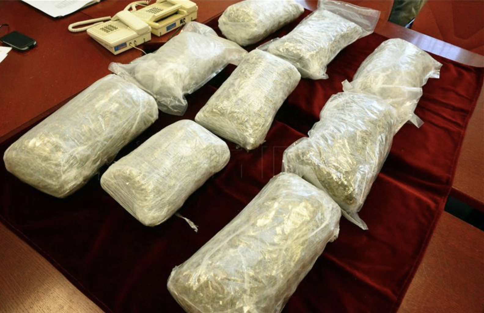 Splitska policija u teretnjaku na autocesti pronašla 33,7 kilograma marihuane