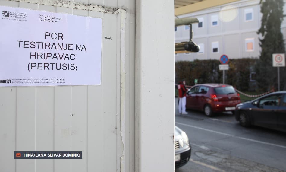 Od hripavca dosad oboljelo 2312 osoba