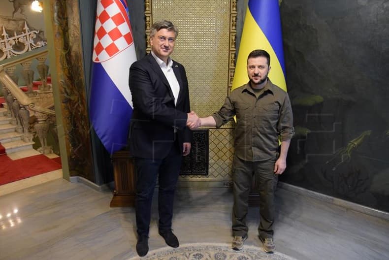 Plenković: 'Ukrajina može i dalje računati na snažnu potporu Hrvatske'