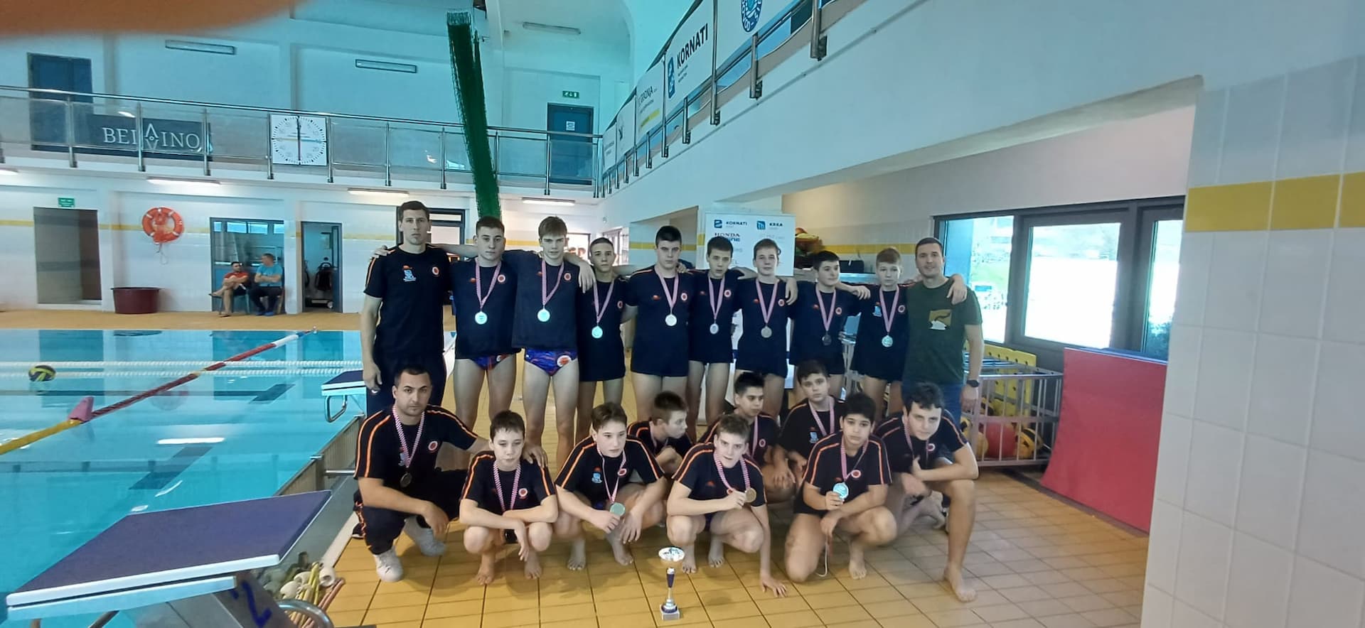 Kadeti Vaterpolskog kluba Solaris viceprvaci države, Patrik Kundid najbolji igrač završnice 
