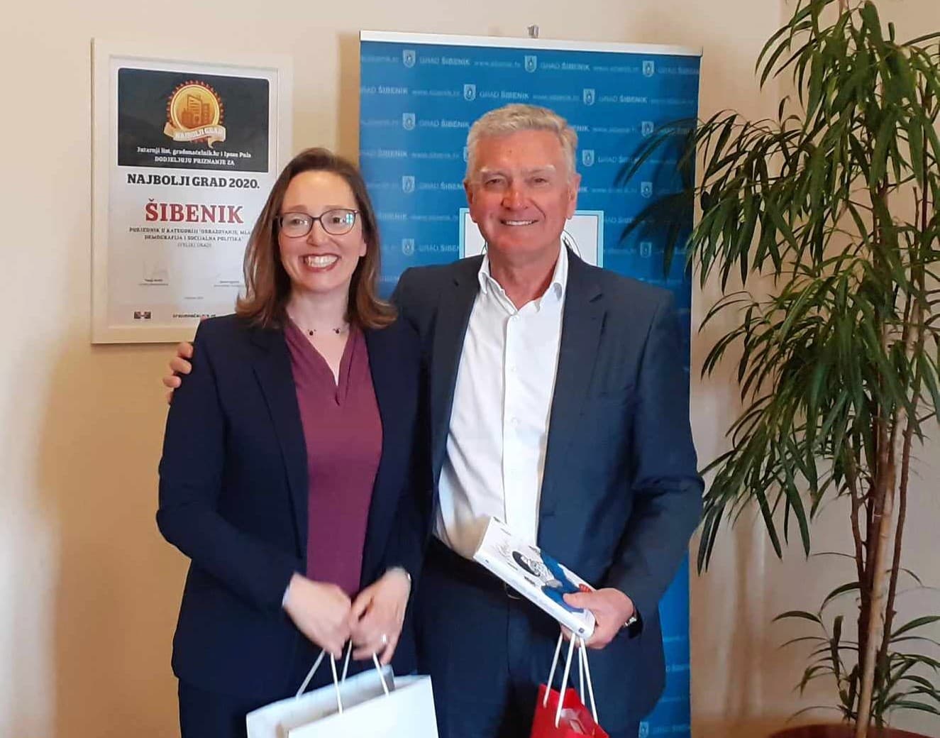 Gradonačelnik Burić primio kanadsku veleposlanicu Jessicu Blitt