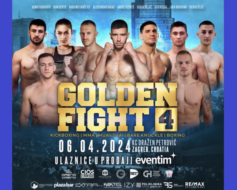 Šibenski borci Frane Vuković i Enrico Krluk sljedećeg vikenda na Golden Fight događaju u zagrebačkoj Ciboni
