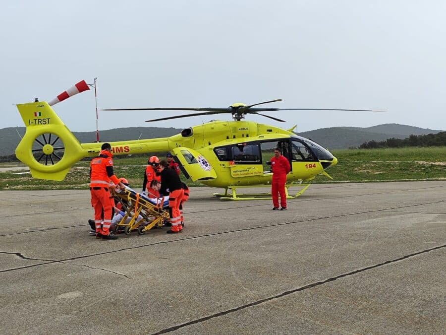 Prva intervencija tima Helikopterske hitne medicinske službe 
